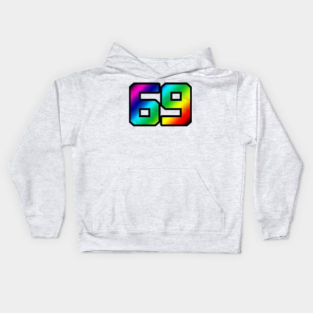 69 Kids Hoodie by apsi